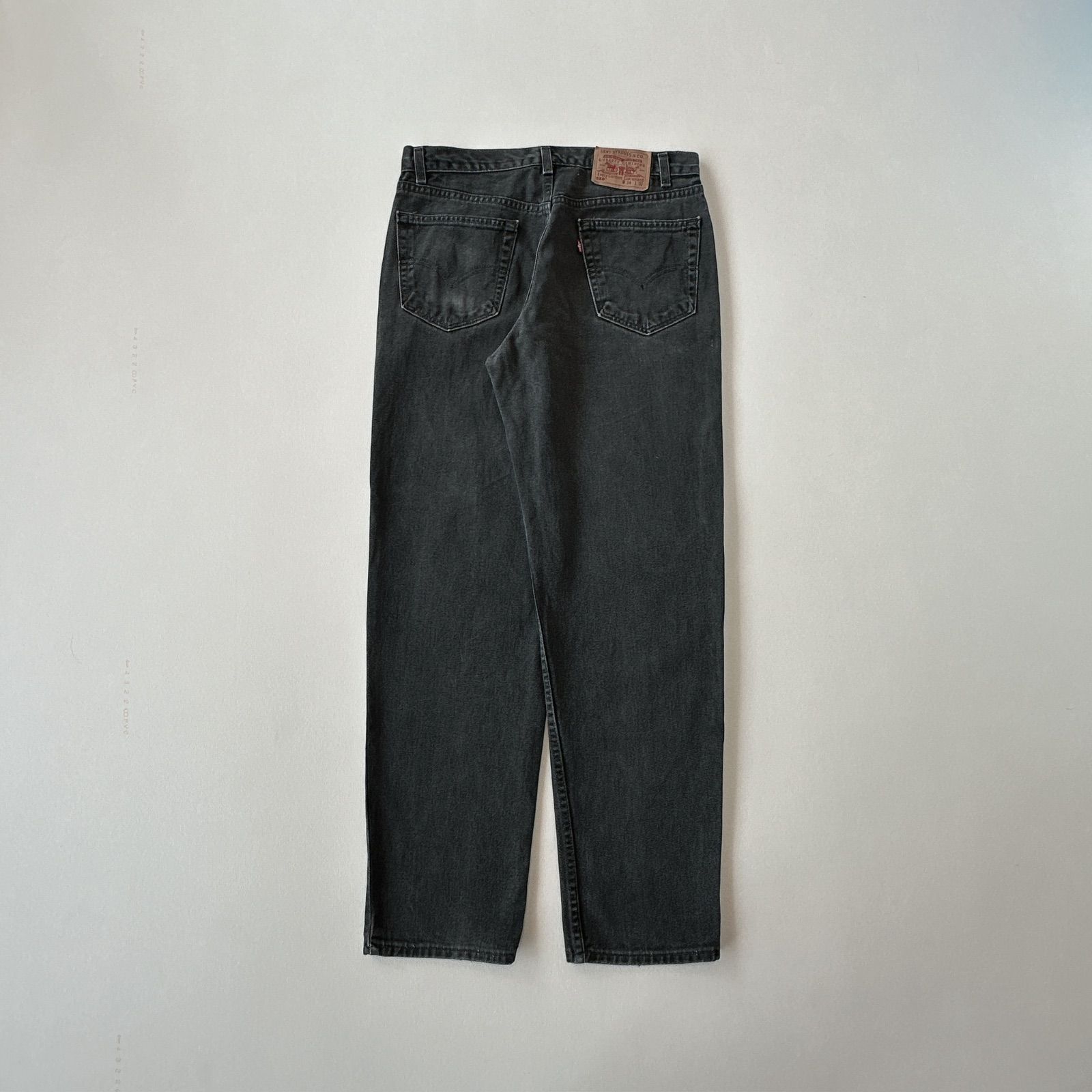90s リーバイス 551 RELAX FIT 後染めブラック USA製/550 90s リーバイス 551 RELAX FIT 後染めブラック USA製/550 - メルカリ