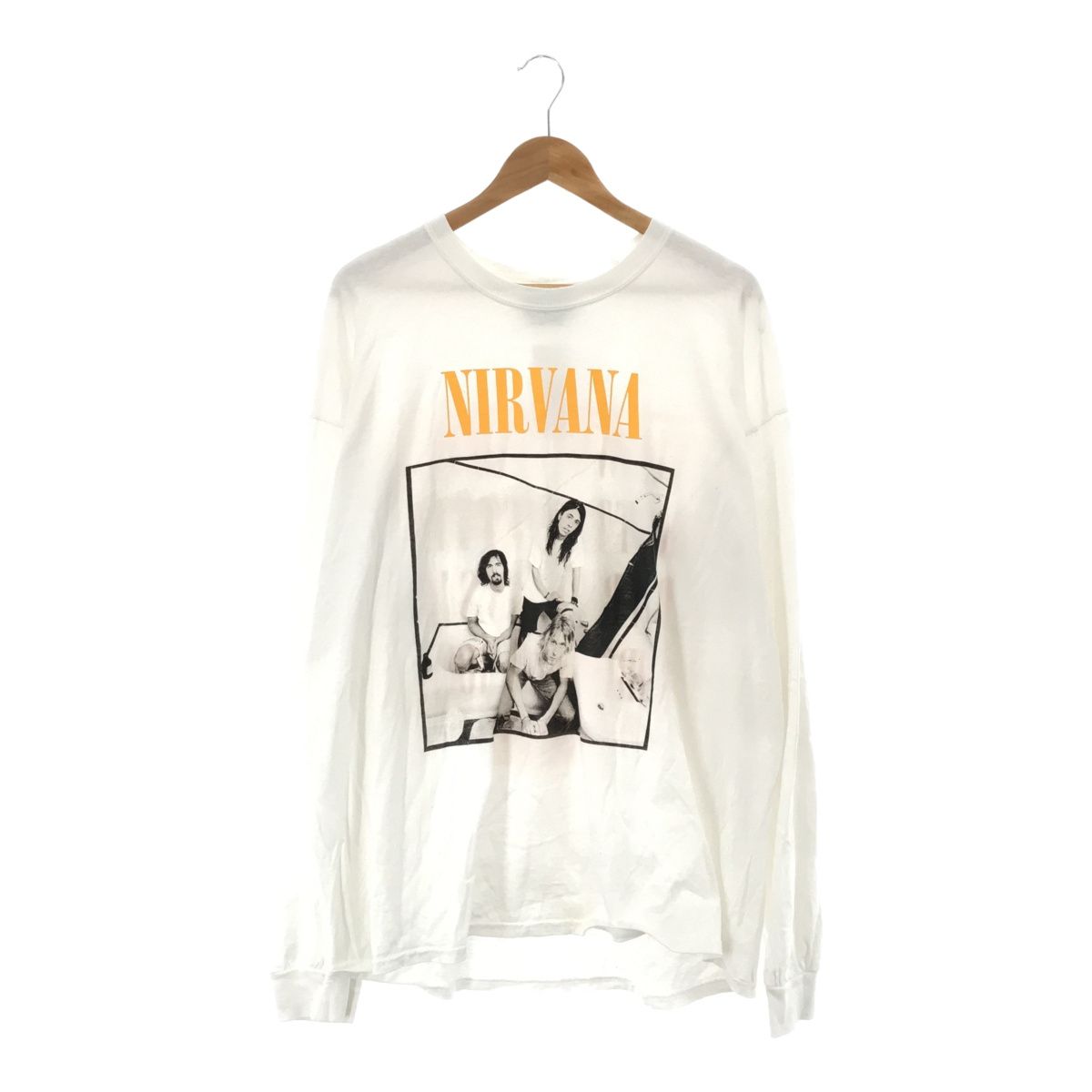 HALFMAN ハーフマン NIRVANA PHOTOGENIC L/S Tee - USED MARKET