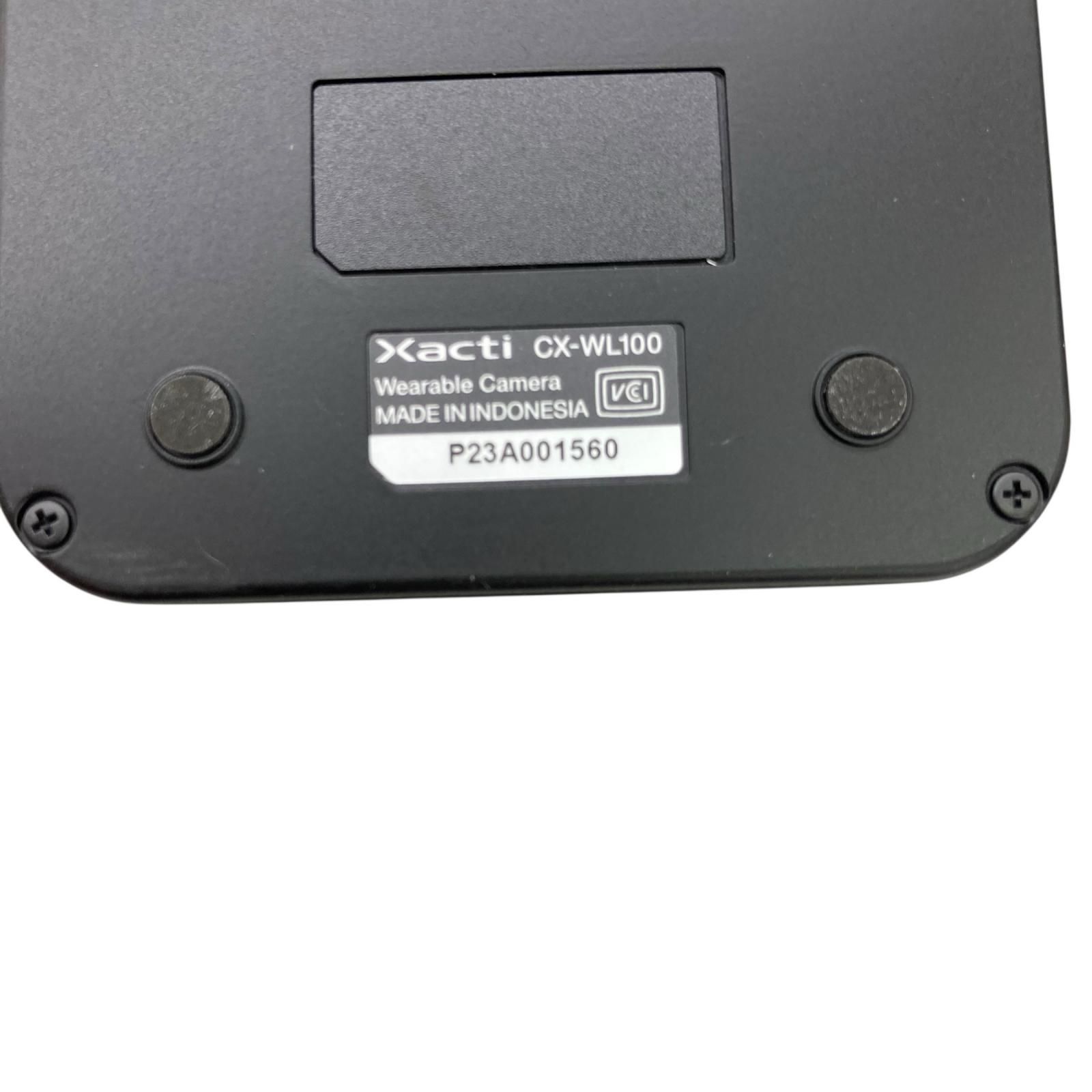 186000 現状品 Xacti LIVE ウェラブルライブカメラ CX-WL100 - メルカリ