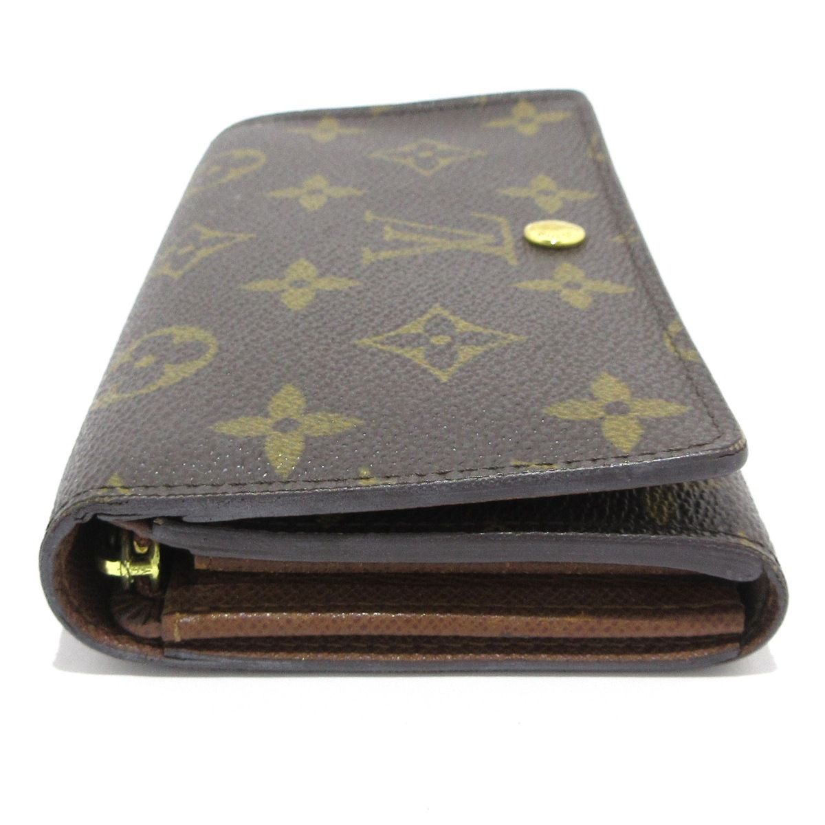 ルイヴィトン ポルトモネビエ トレゾール モノグラム 二つ折り財布 LOUIS VUITTON(ルイヴィトン) 2つ折り財布 モノグラム ポルト