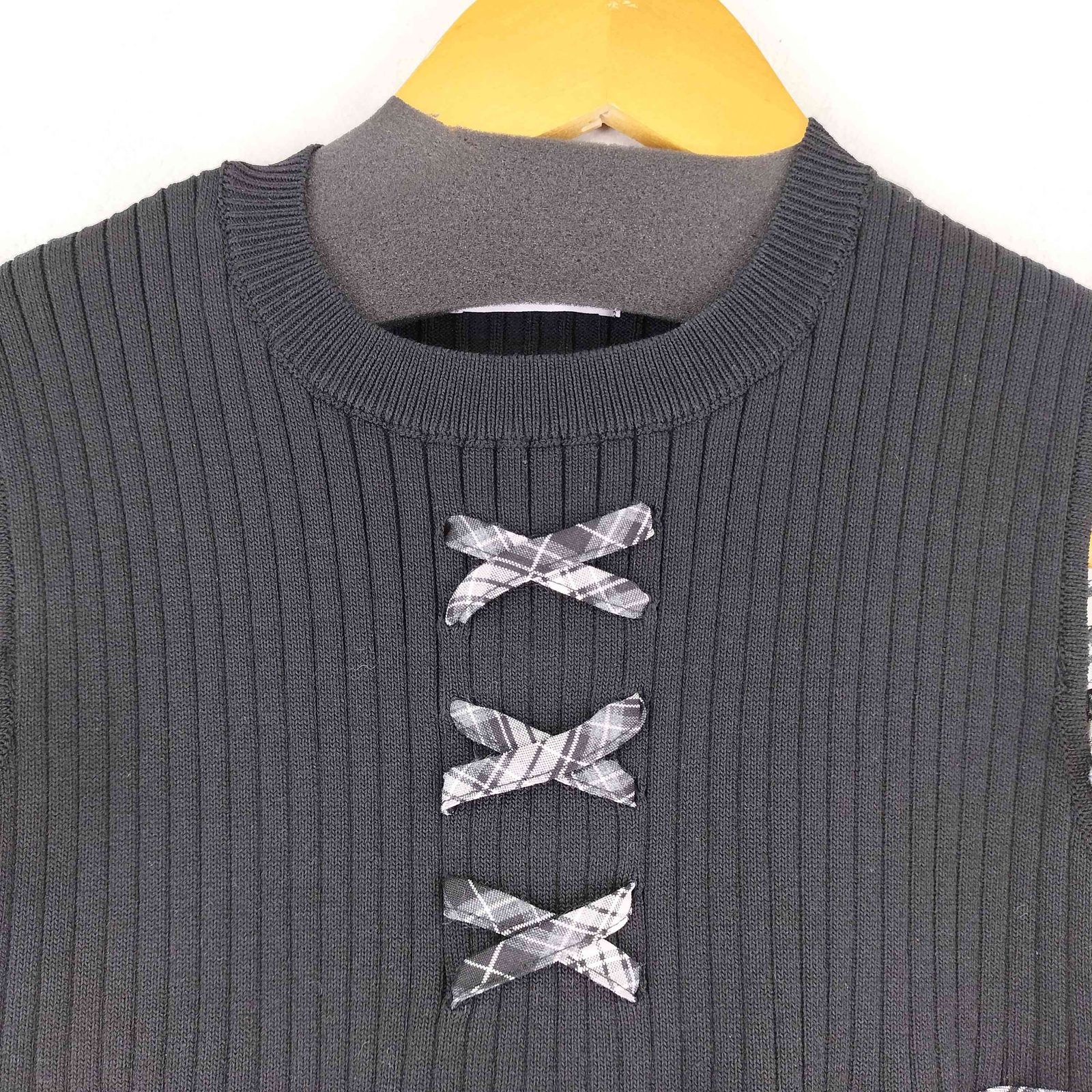 ダーリッチ Darich ドッキングレースアップミニワンピース レディース