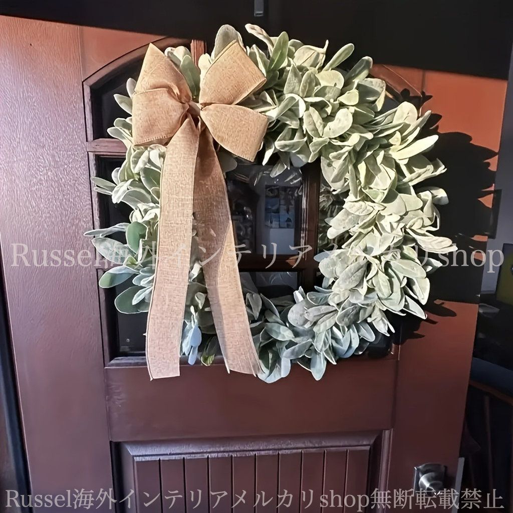  リース グリーン ヴィンテージ調 ガーデンオーナメント ガーデン ドア お洒落 かわいい 花 フラワー 庭 エレガント 壁掛け ガーデニング 雑貨 ガーデン雑貨 ガーデンインテリア インテリア 庭の装飾 おしゃれ 8-14 リース フラワー ガーデニング