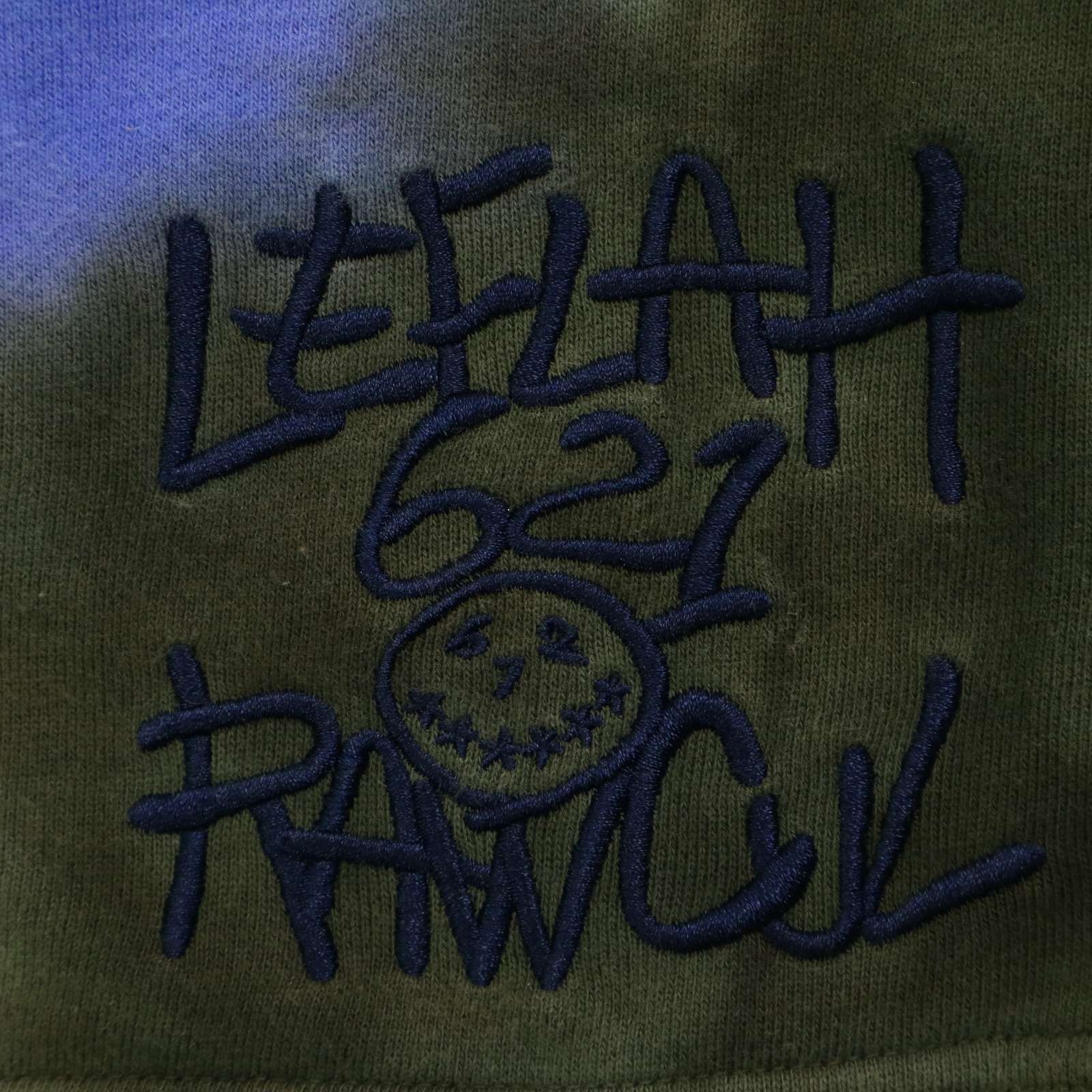 LEFLAH レフラー 裏起毛☆ タイダイ ムラ加工 スウェット イージー 