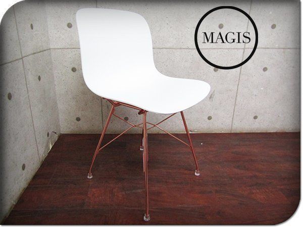 □新品□未使用品□MAGIS/マジス□高級□TROY/トロイ/Marcel Wanders/WIRE FRAME copper/PP WHITE  1735C/SD3700/チェア/57,200円/yykn832k - メルカリ