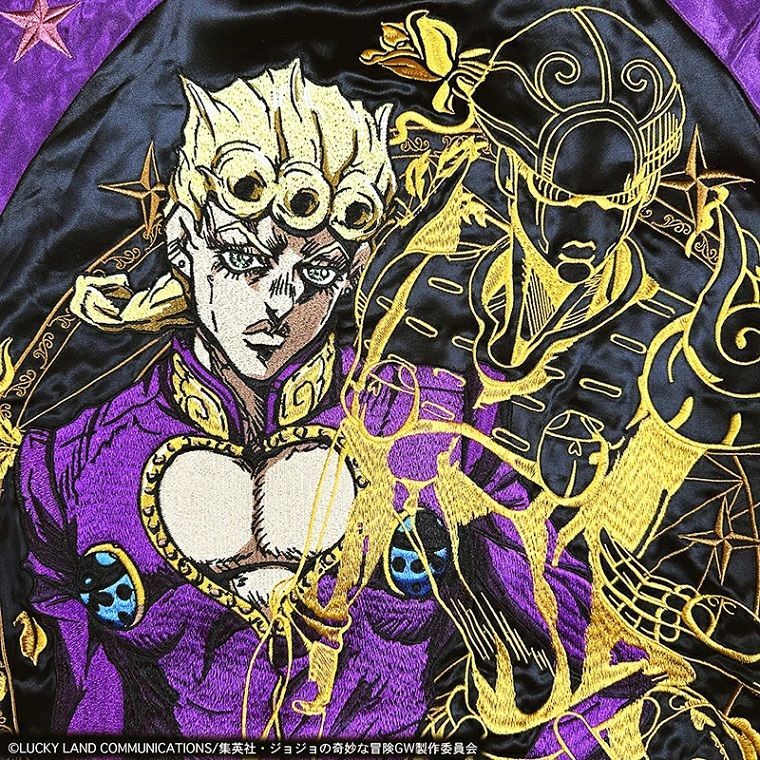 JOJOの奇妙な冒険×絡繰魂【ジョルノ・ジョバァーナ リバーシブル刺繍