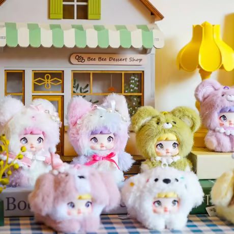 ITOYS 「NOMMI： ミちゃんのお迎えハウス」ぬいぐるみ シリーズ