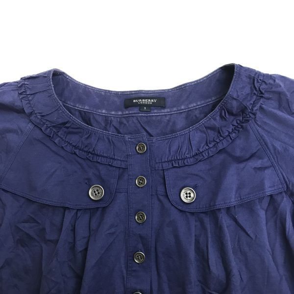 三陽商会☆BURBERRY LONDON/バーバリー☆半袖ブラウス