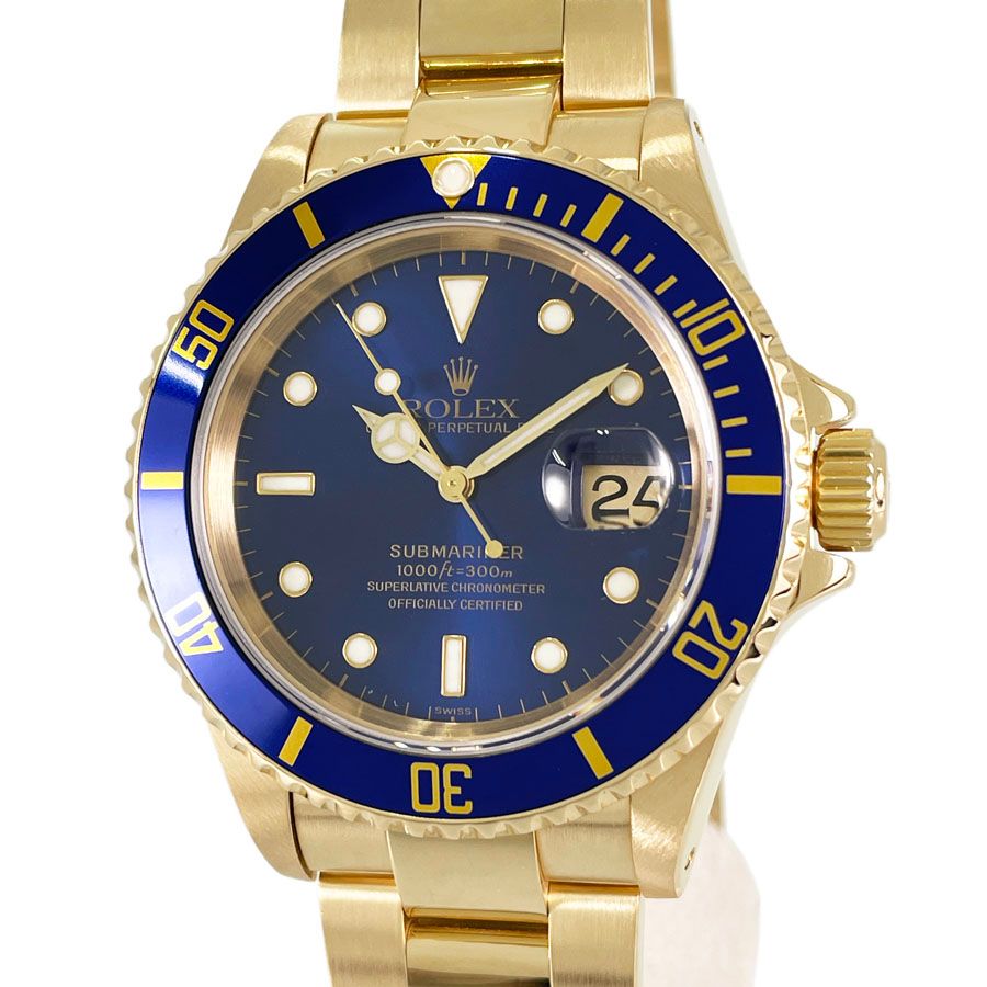 ❀メルカリn様✩ページです ロレックス ROLEX サブマリーナー 16618 A番 1998年 1999年 金無垢