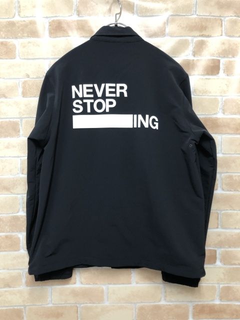 【中古】 THE NORTH FACE ノースフェイス NEVER STOP-ING COACH JACKET ブラック M 111395514