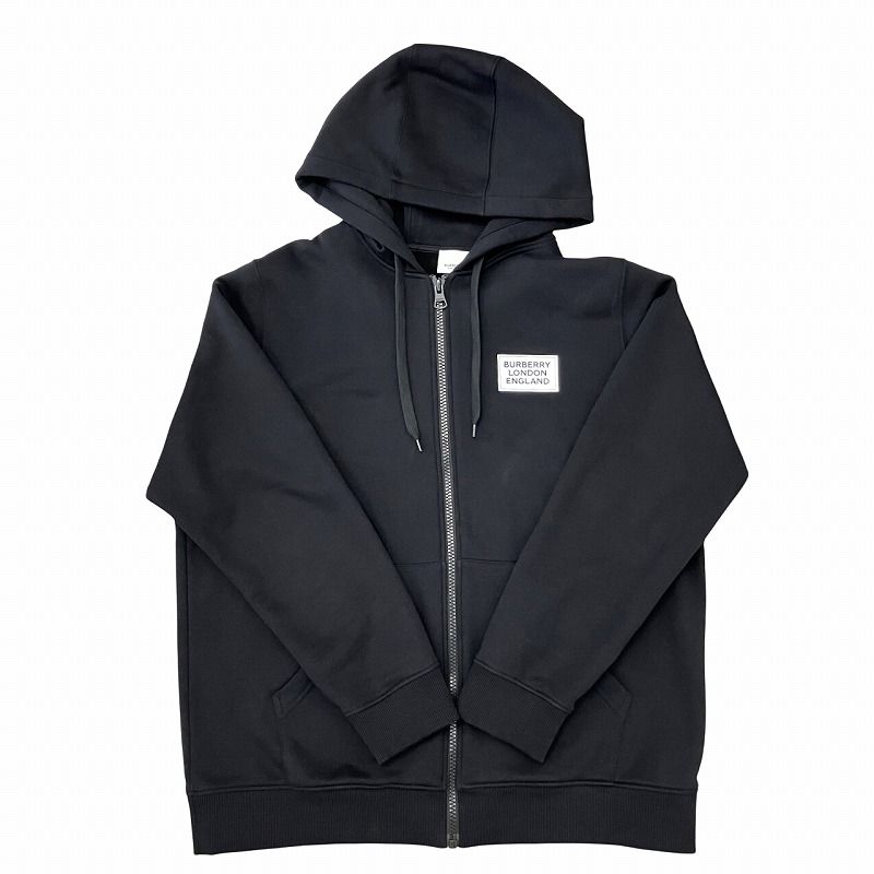 バーバリー BURBERRY 美品 Hove Logo Print Zip Hoodie パーカー