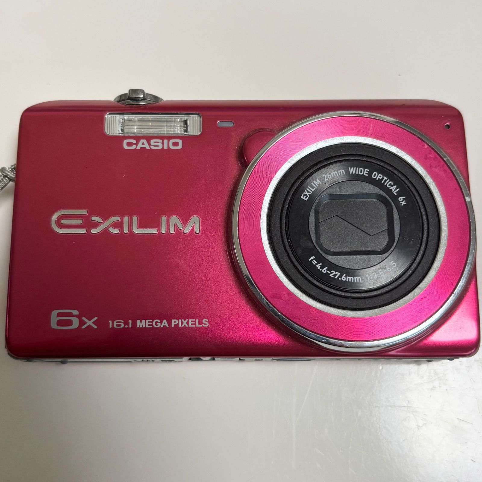 送料無料】CASIO/カシオ/EXILIM/エクシリム/EX-ZS26/ピンク/レッド 
