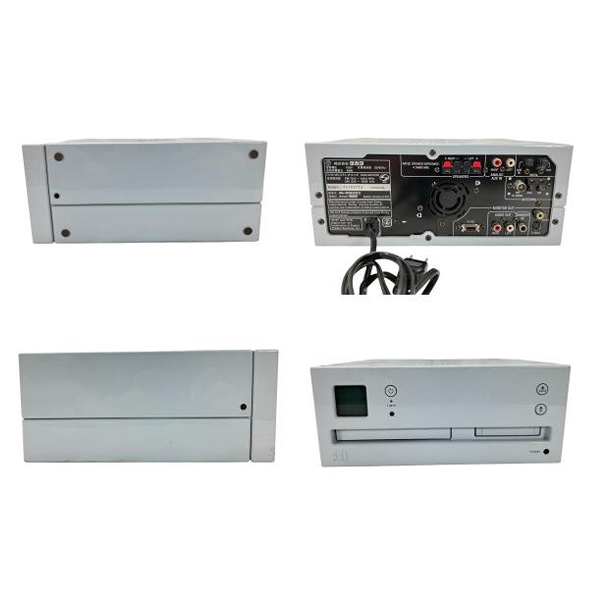 タカラ XAS-M010/XAP-M010 ±0 プラスマイナスゼロ コンポ タカラ XAS-M010/XAP-M010 ±0 プラスマイナスゼロ 2003年製 DVD/MD