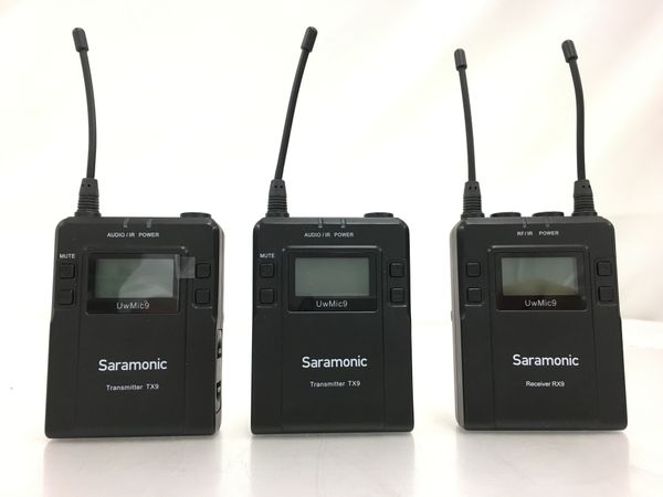 Saramonic UwMic9-JP Kit2 [送信機2台・受信機1台
