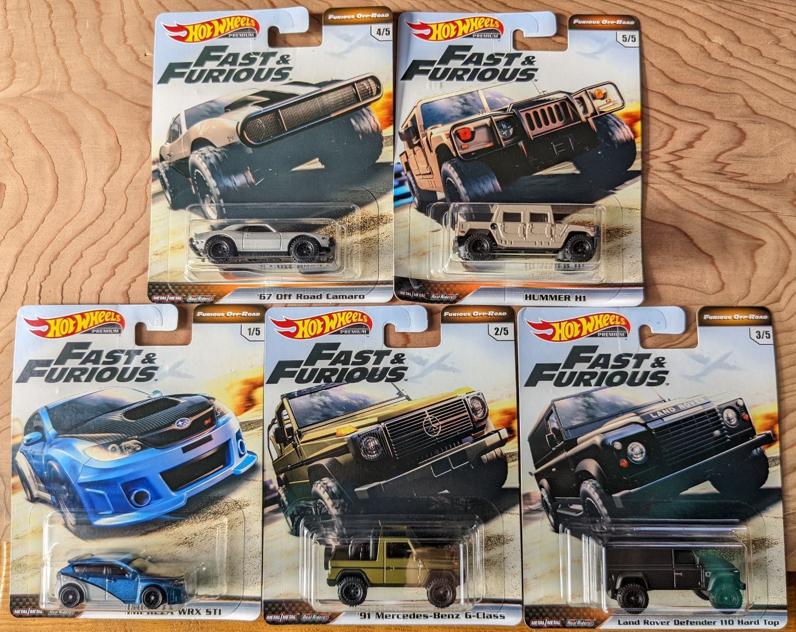 Hot Wheels Furious オフロード ランドローバー ディフェンダー 110