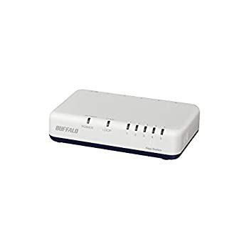 Giga対応 プラスチック筐体 AC電源 5ポート BUFFALO バッファロー