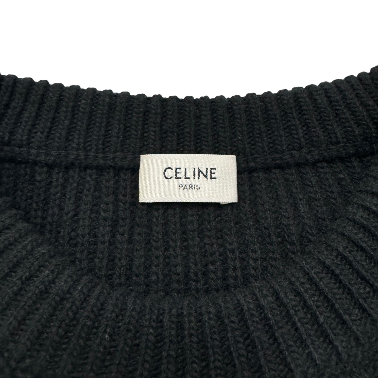 セリーヌceline 21aw オーバーサイズニット xs エディスリマン 美品