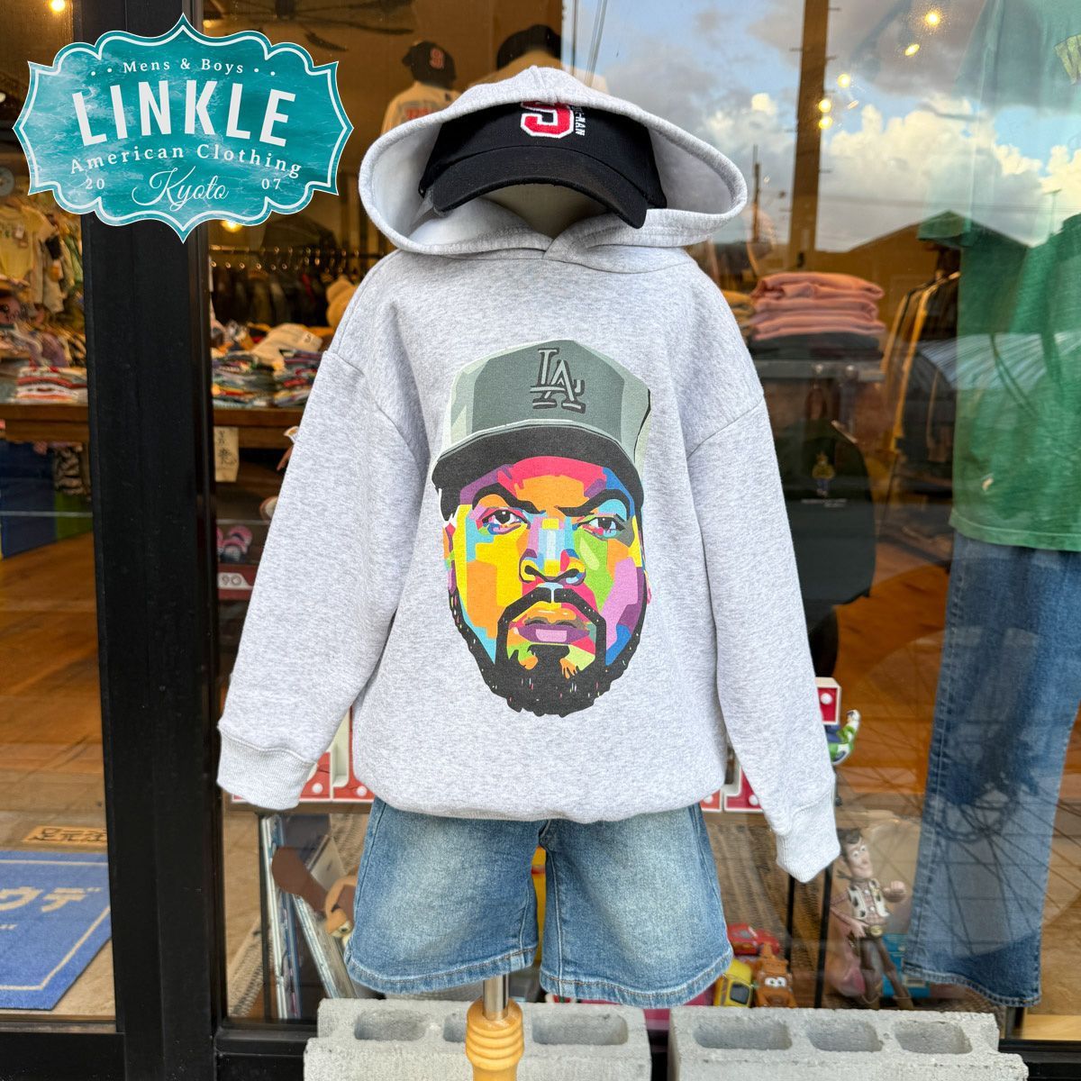 人気定番，最新作 【キッズ】Cotton On(コットンオン)：【Ice Cube】プリント パーカ パーカー