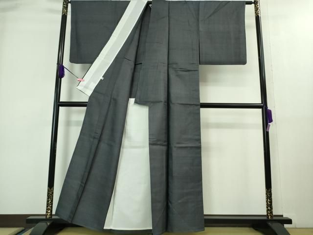 平和屋着物○上質な紬 色紙重ね花文 正絹 逸品 AABA0796ck 平和屋着物