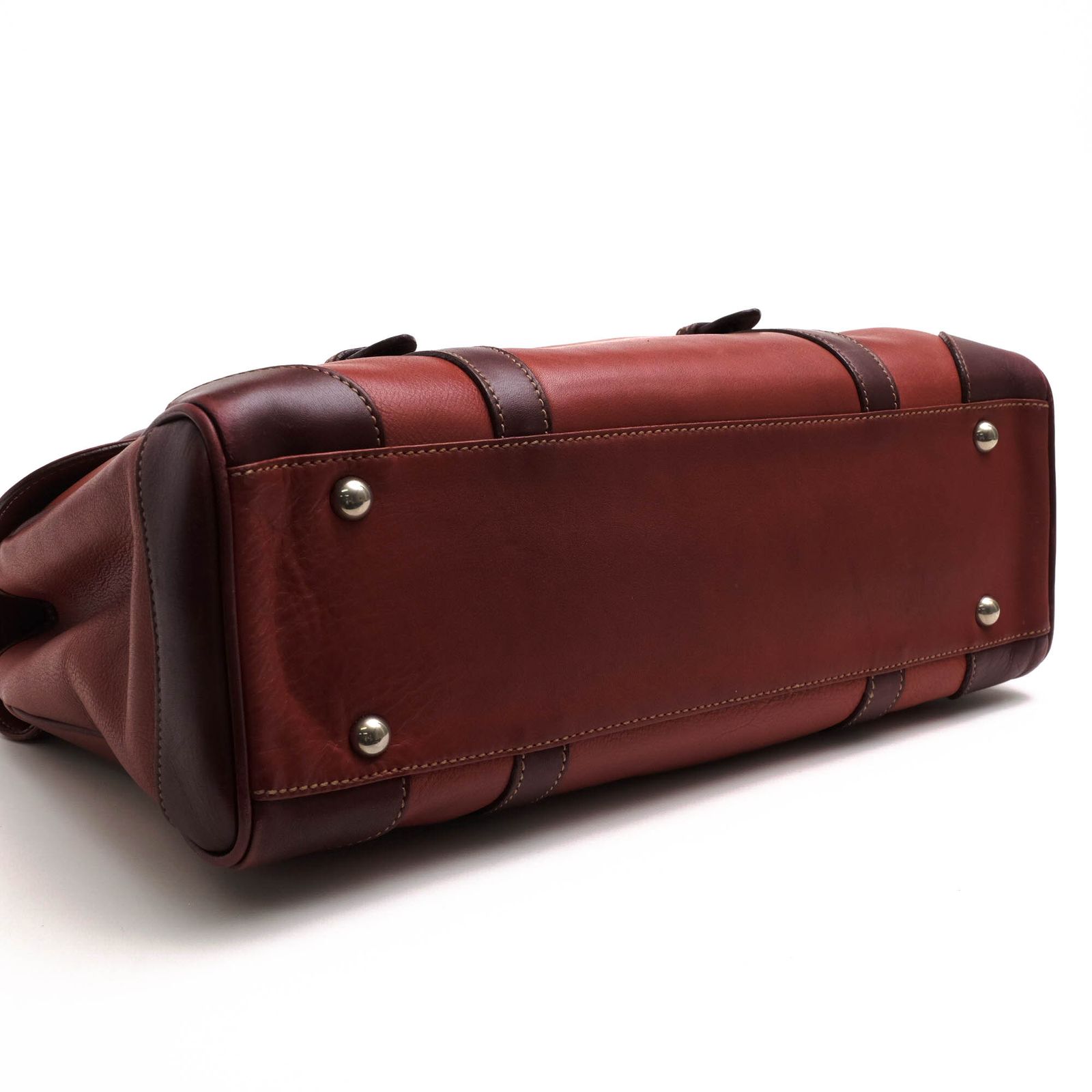 【美品】SOMES SADDLE ソメスサドル ビジネスバッグ 本革 ブラウン ソメスサドル｜SOMES SADDLE｜グスト スリムブリーフケース｜GU