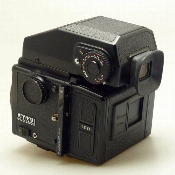 【中古】(ブロニカ) BRONICA ETRS+AEファインダー+120フィルムバック 中古】(ブロニカ) BRONICA ETRS+AEファインダー+120フィルム