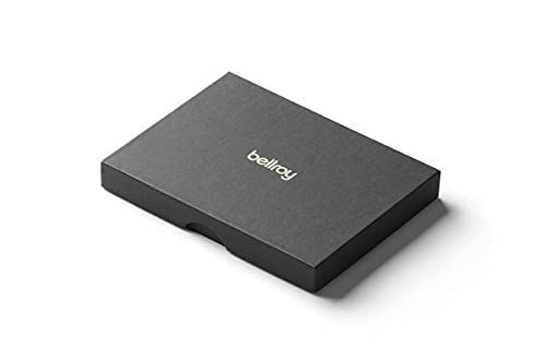 CharcoalCobalt [Bellroy] Card Sleeve、スリムレザーウォレット