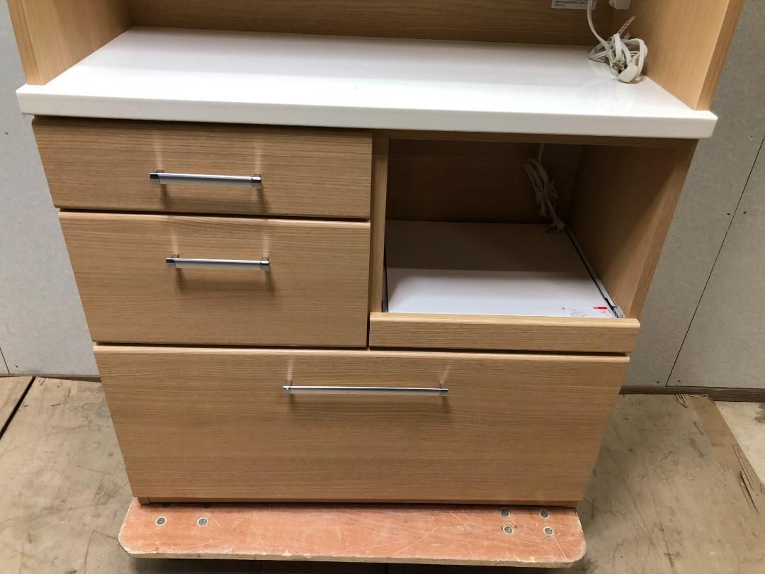 ニトリ キッチンボード RIPE-90KBS-NA 食器棚 キッチン収納 ニトリ キッチンボード RIPE-90KBS-NA 食器棚 キッチン収納 キッチン棚