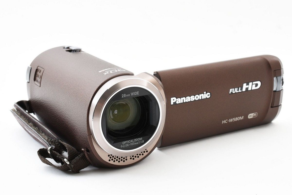 超美品！Panasonic ビデオカメラ HC-W580M ブラウン