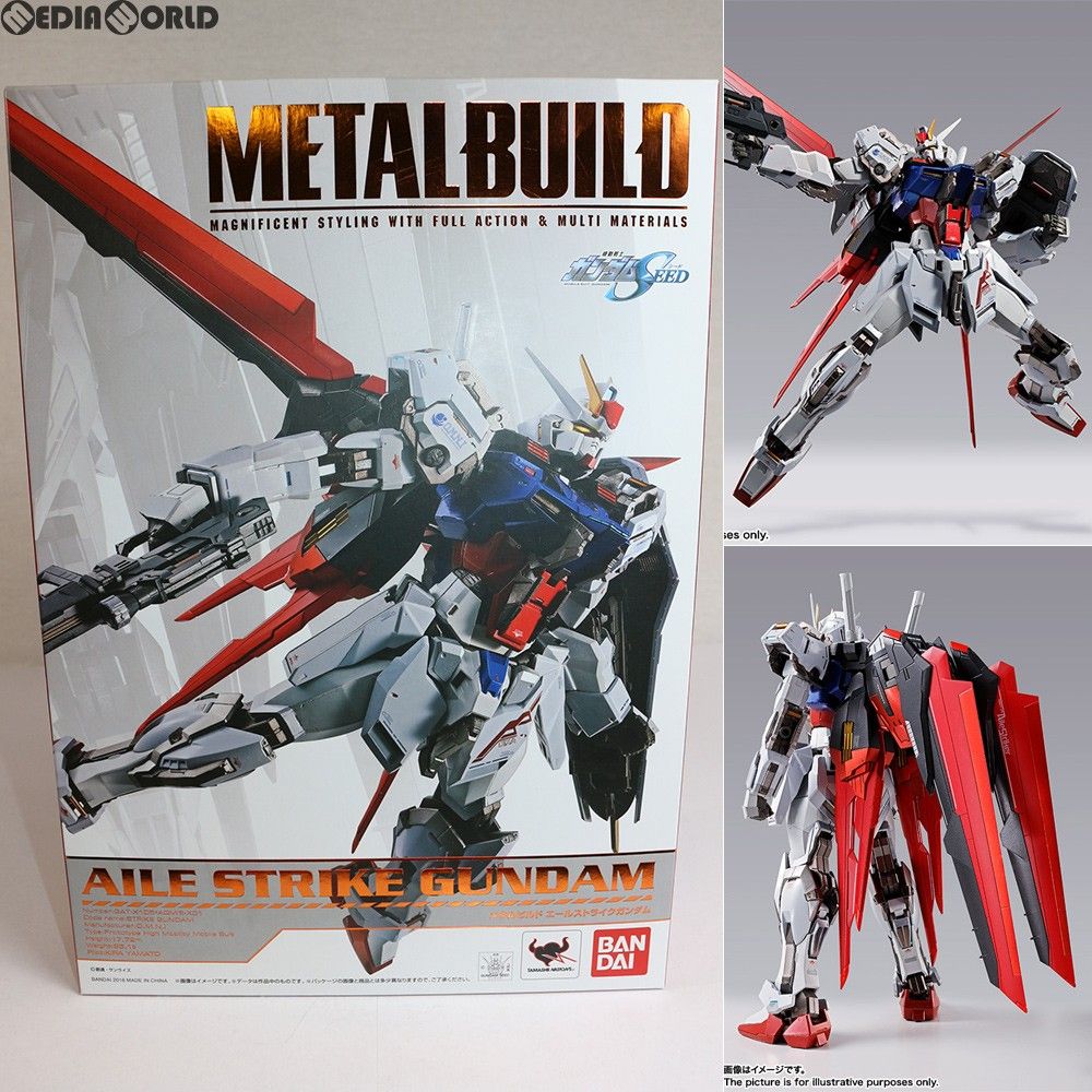 METAL BUILD エールストライクガンダム 機動戦士ガンダムSEED(シード) 完成品 可動フィギュア バンダイスピリッツ - メルカリ