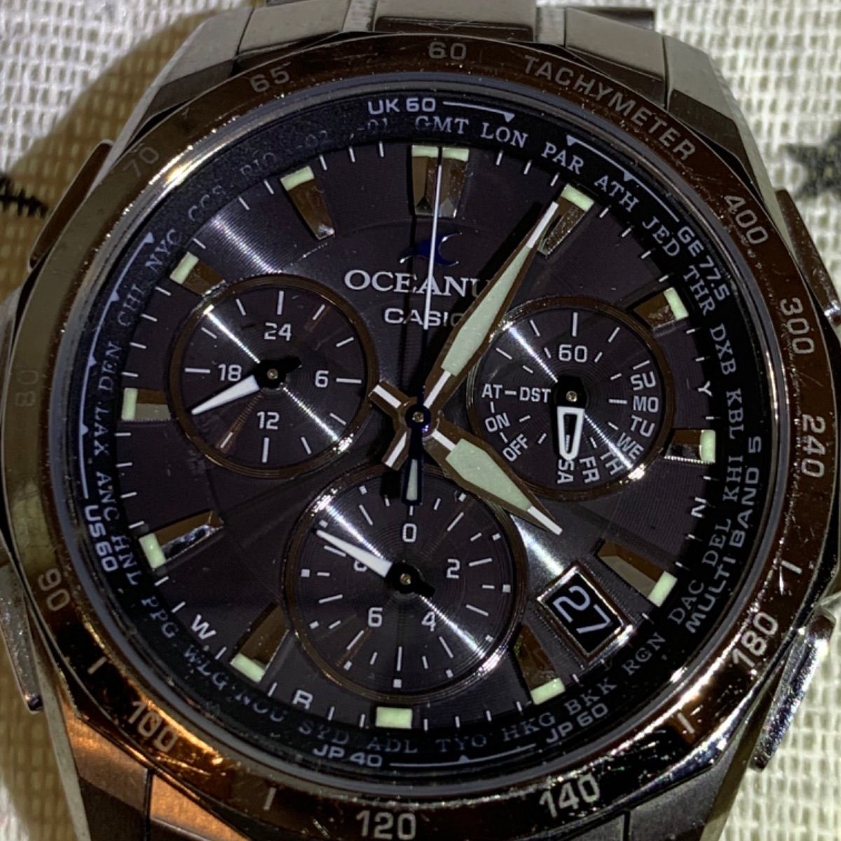 CASIO OCEANUS Manta OCW-S1000BJ-1AJF OCWS6000-1A | Silver Watch