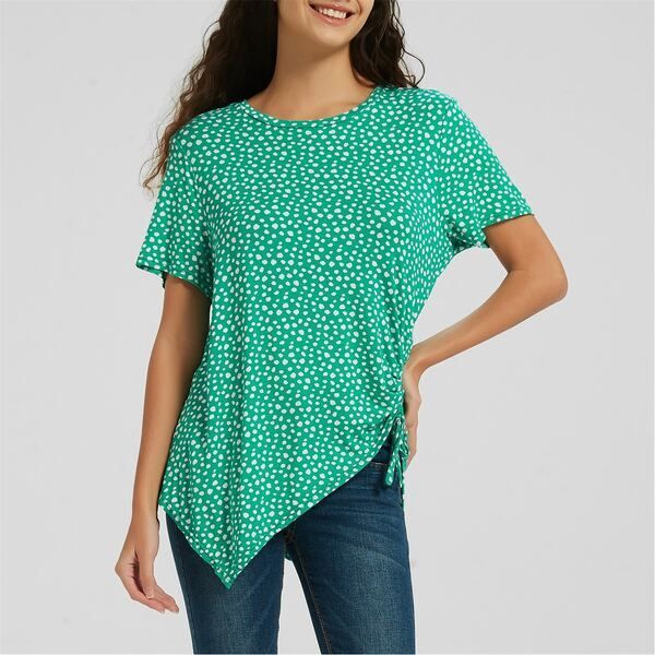 Be You 【 Ruched Side Top Women 】 ファッション レディースファッション トップス Tシャツ カットソー レディース 送料無料】 ビー ユー レディース シャツ トップス Ruched Side