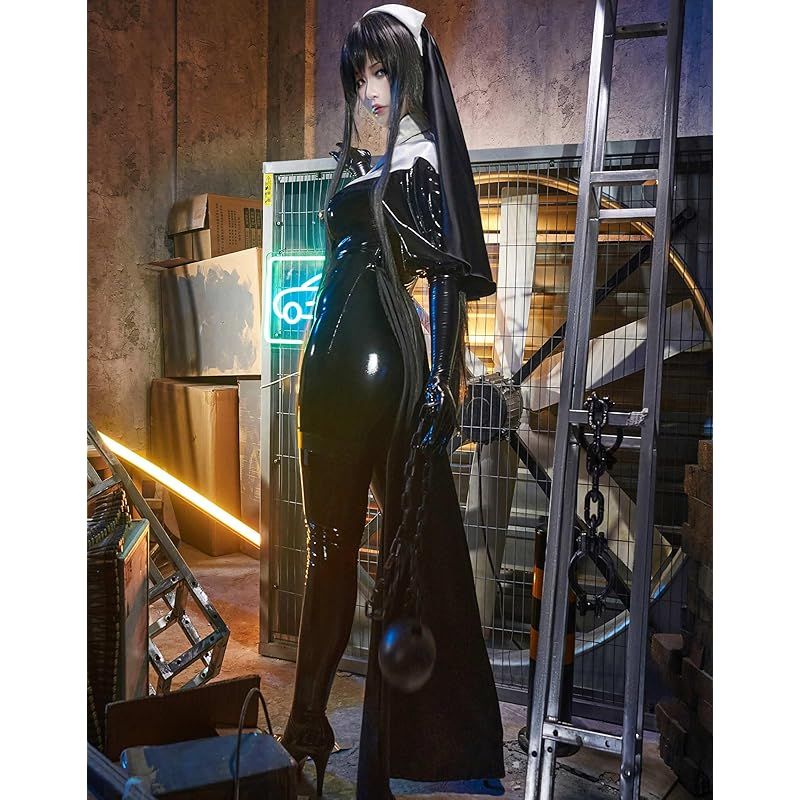 Miccostumes] レディース 大人 セクシー かわいい Chowbie 修道女風