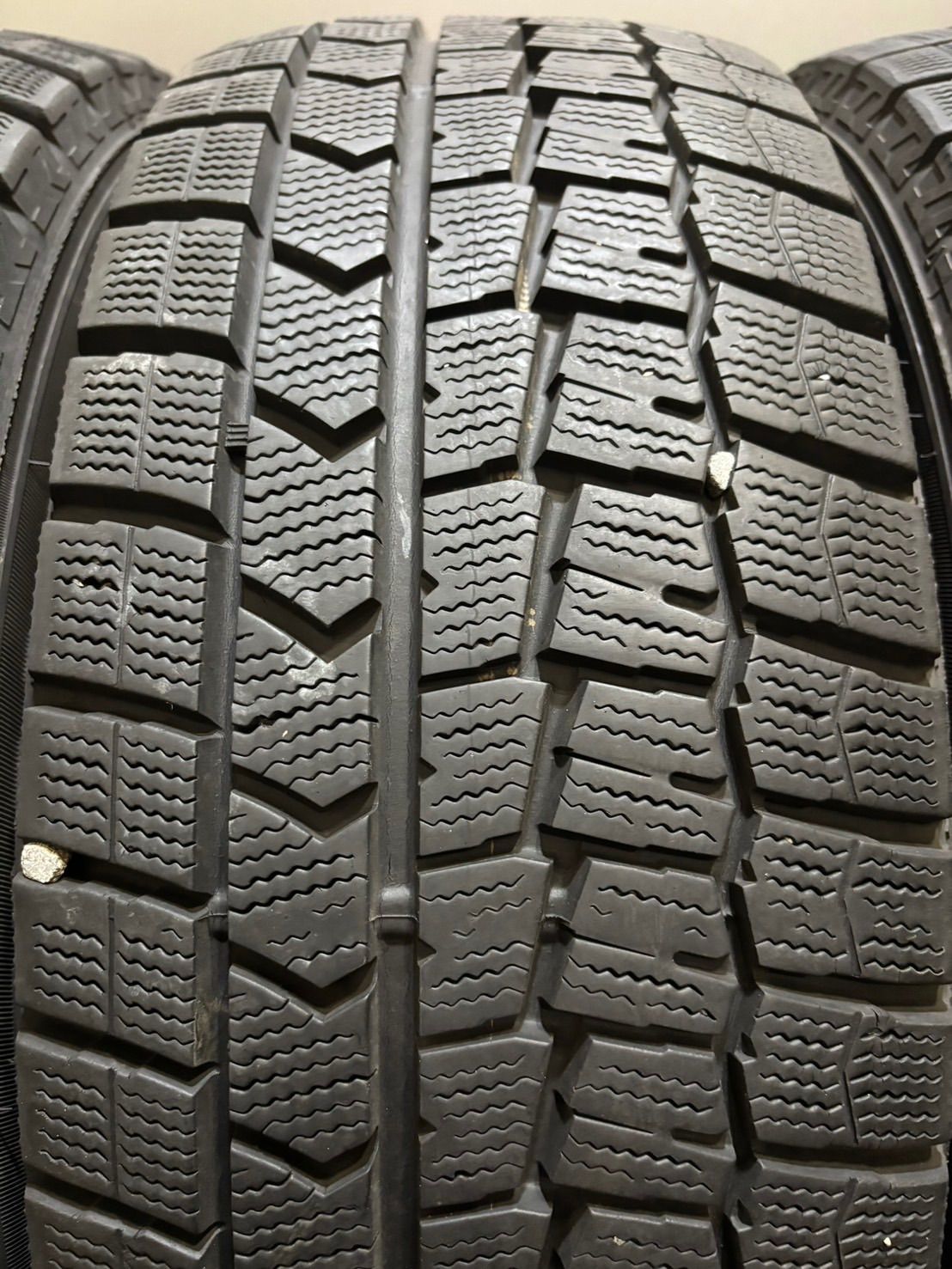 バリ溝 美品DUNLOP WINTER MAXX 215/60R16 4本セット DUNLOP WINTER MAXX WM02 215/60R16 16インチ スタッドレス 4本 2019