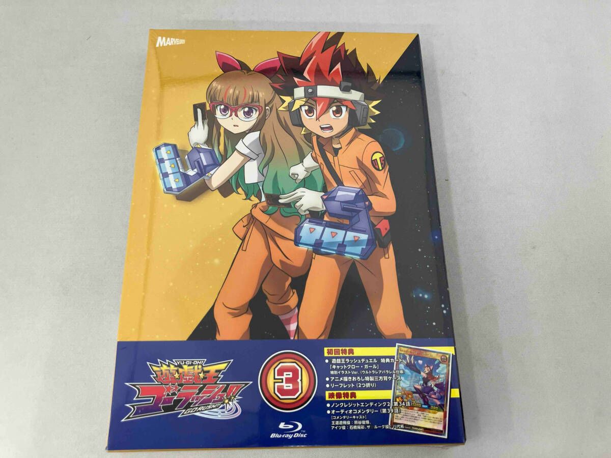 遊☆戯☆王ゴーラッシュ!! DUEL-3(Blu-ray Disc)/(アニメーション) : [Blu-