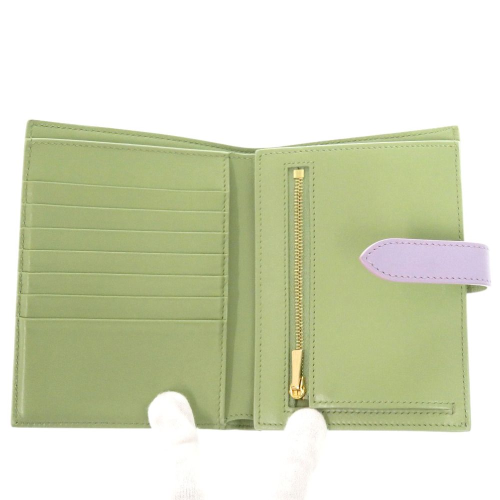 CELINE セリーヌ ラージストラップ 長財布 グリーン 財布 楽天市場