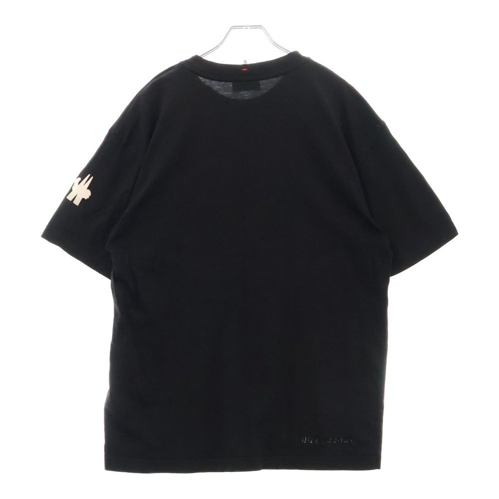 MONCLER (モンクレール) 21AW SS T-SHIRT ラバーロゴ クルーネック  