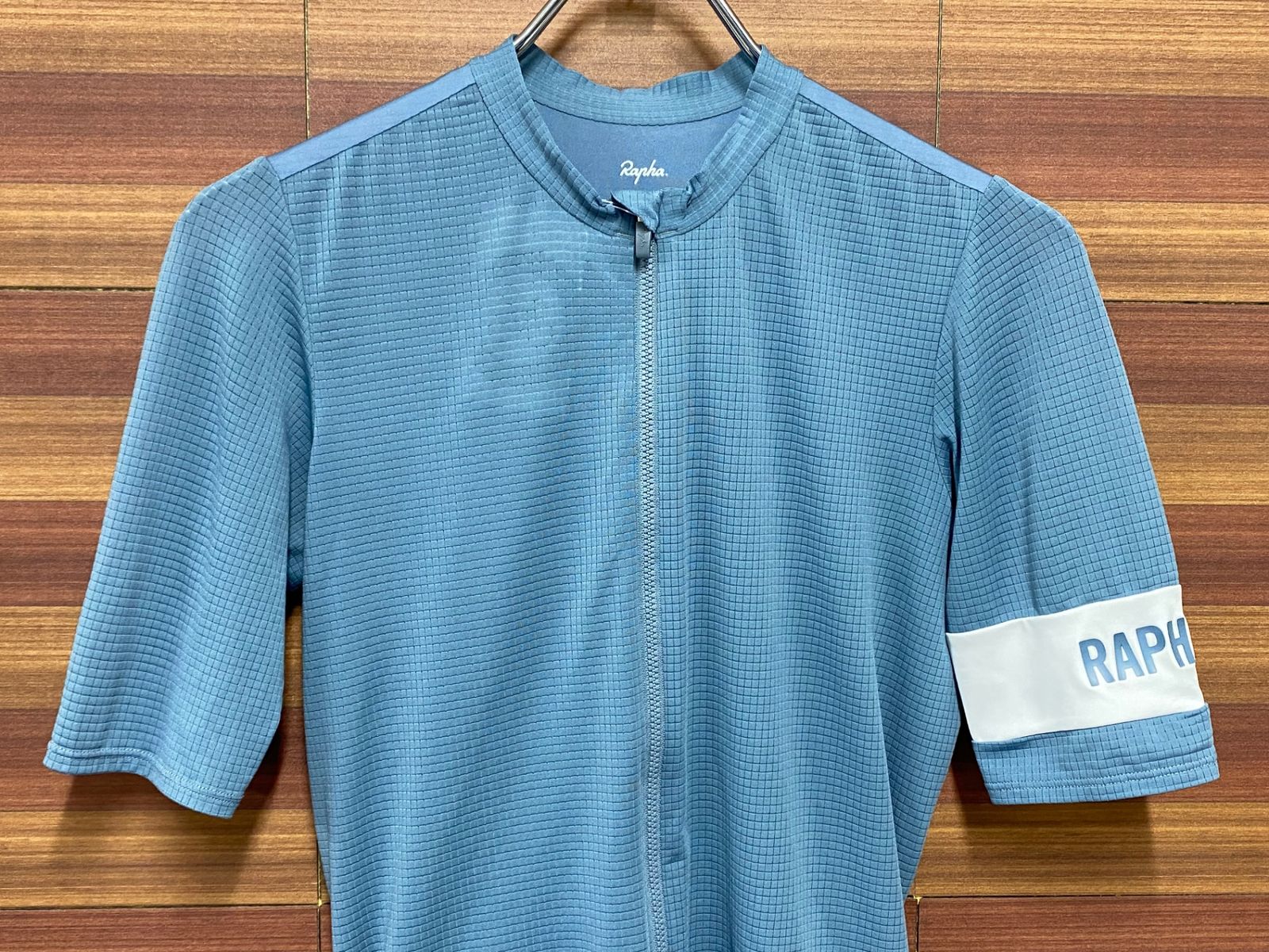 美品！Rapha メンズ PROTEAM フライウェイトジャージ ネイビー S ラファ PROTEAM フライウェイトジャージ ネイビー Sサイズ ラファ