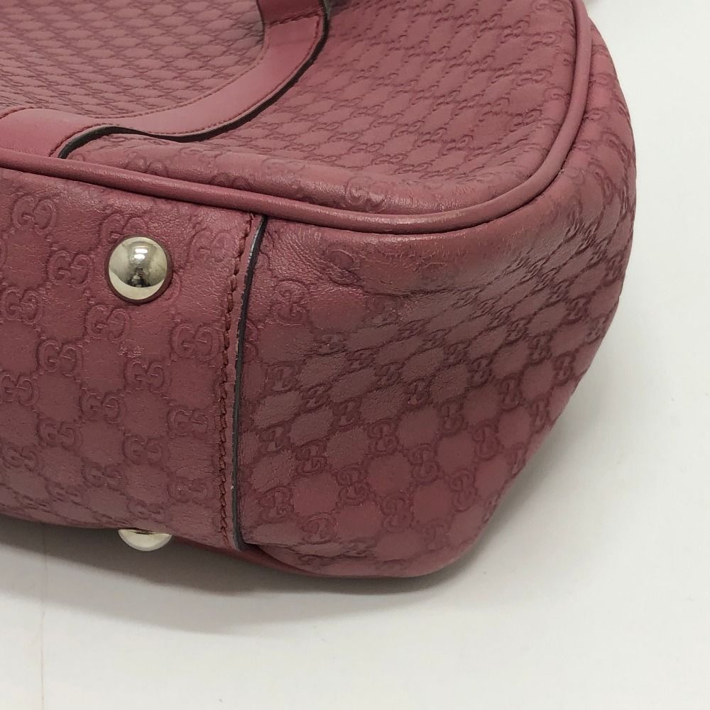 グッチ 232957 グッチシマ GGツインズ トートバッグ レザー ピンク 