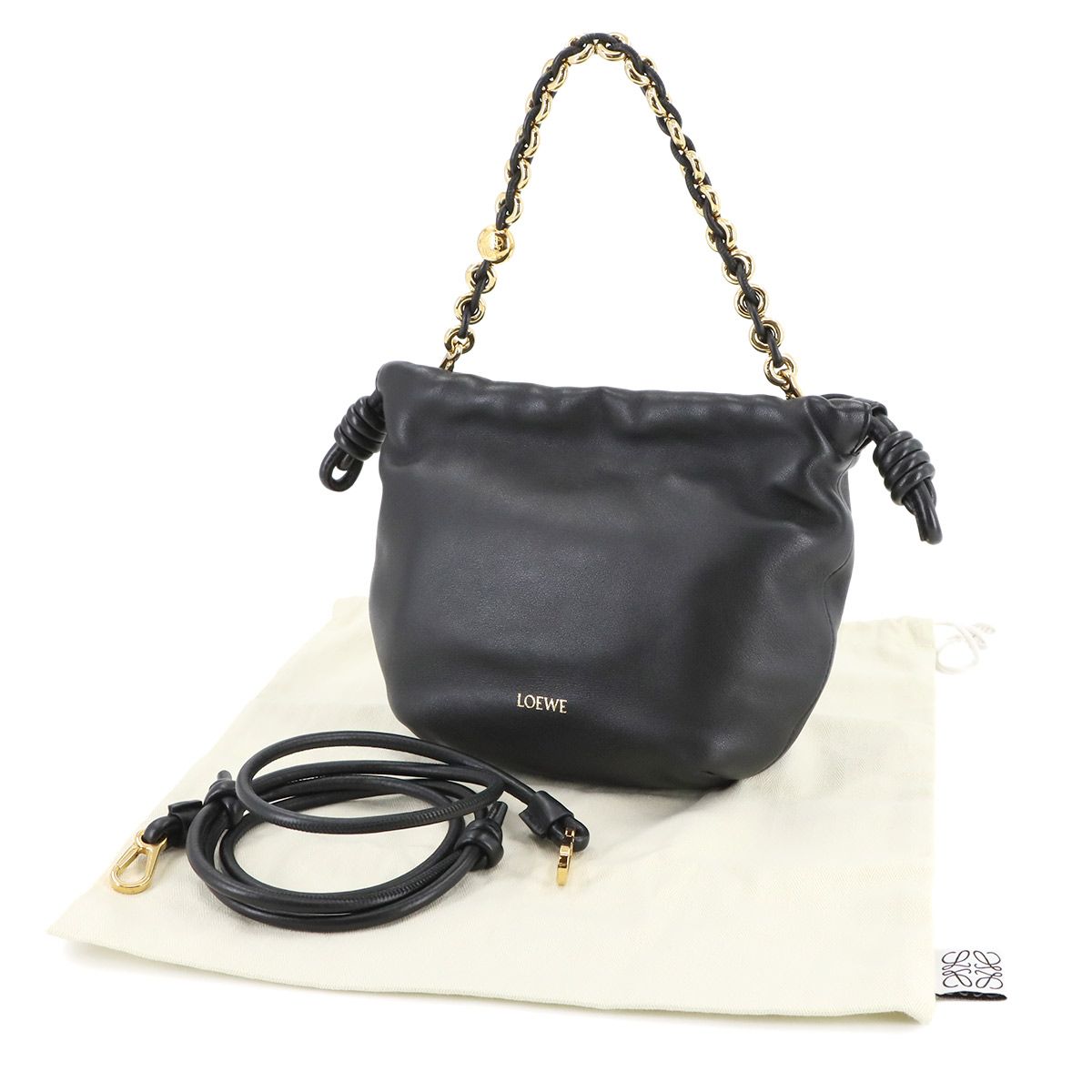 【LOEWE】ロエベ フラメンコパース ブラック ロエベ(LOEWE)ロエベ フラメンコパース バッグ ミニ
