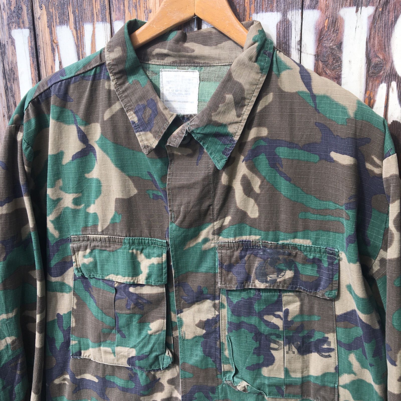 70's Vintage【USMC】ビンテージ RDFパターン LC-1 ウッドランド