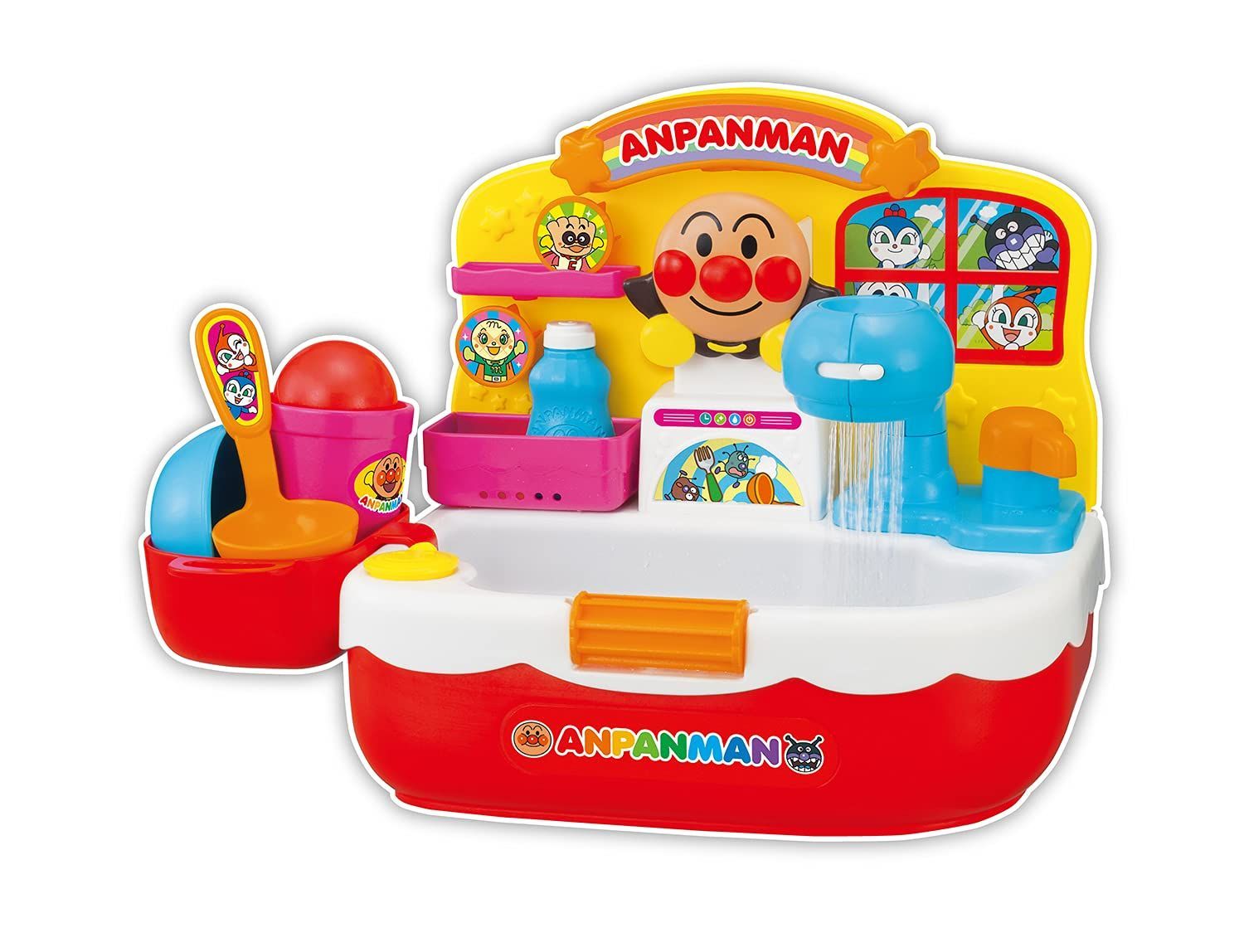 【特価商品】おふろでジャバジャバあらっちゃお! キレ★ピカシンク アンパンマン
