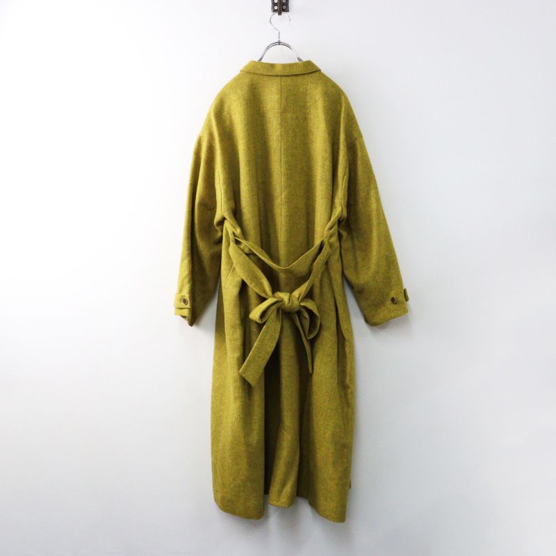 l'atelier du savon ロングコート イエロー l'atelier du savon ロングコート イエロー
