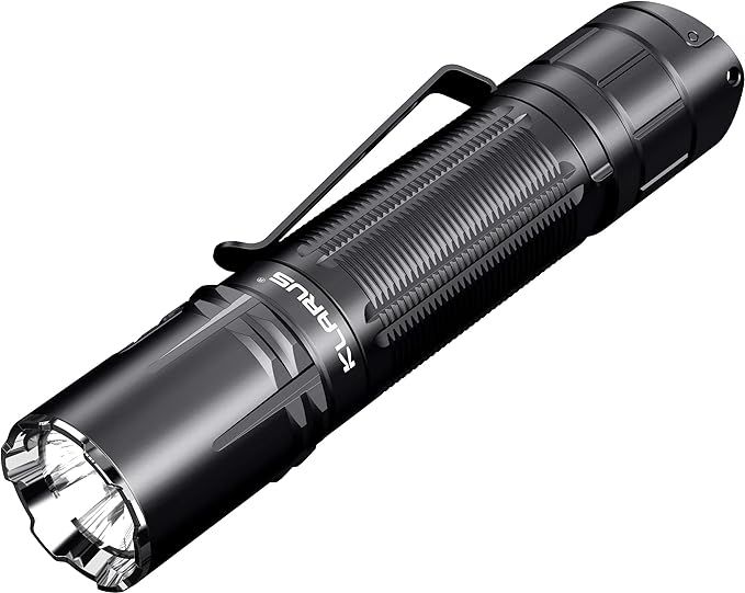 KLARUS XT21C 懐中電灯 充電 な二重テールスイッチ懐中電灯 電池とカバー付き