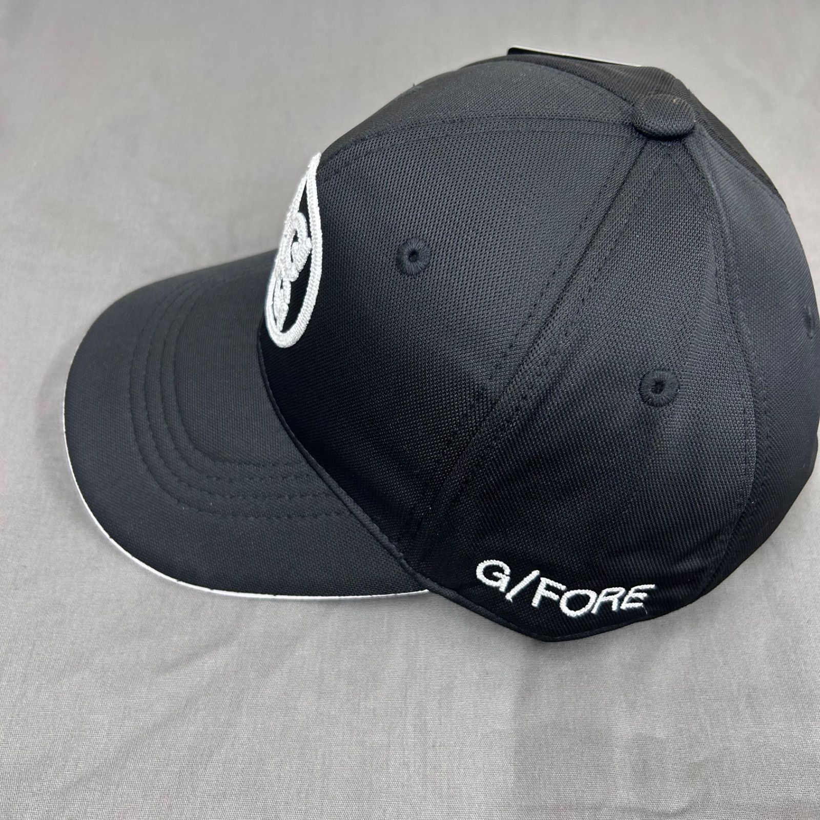 G/FORE ジーフォア ゴルフ キャップ 黒 ブラック シンプル メンズ