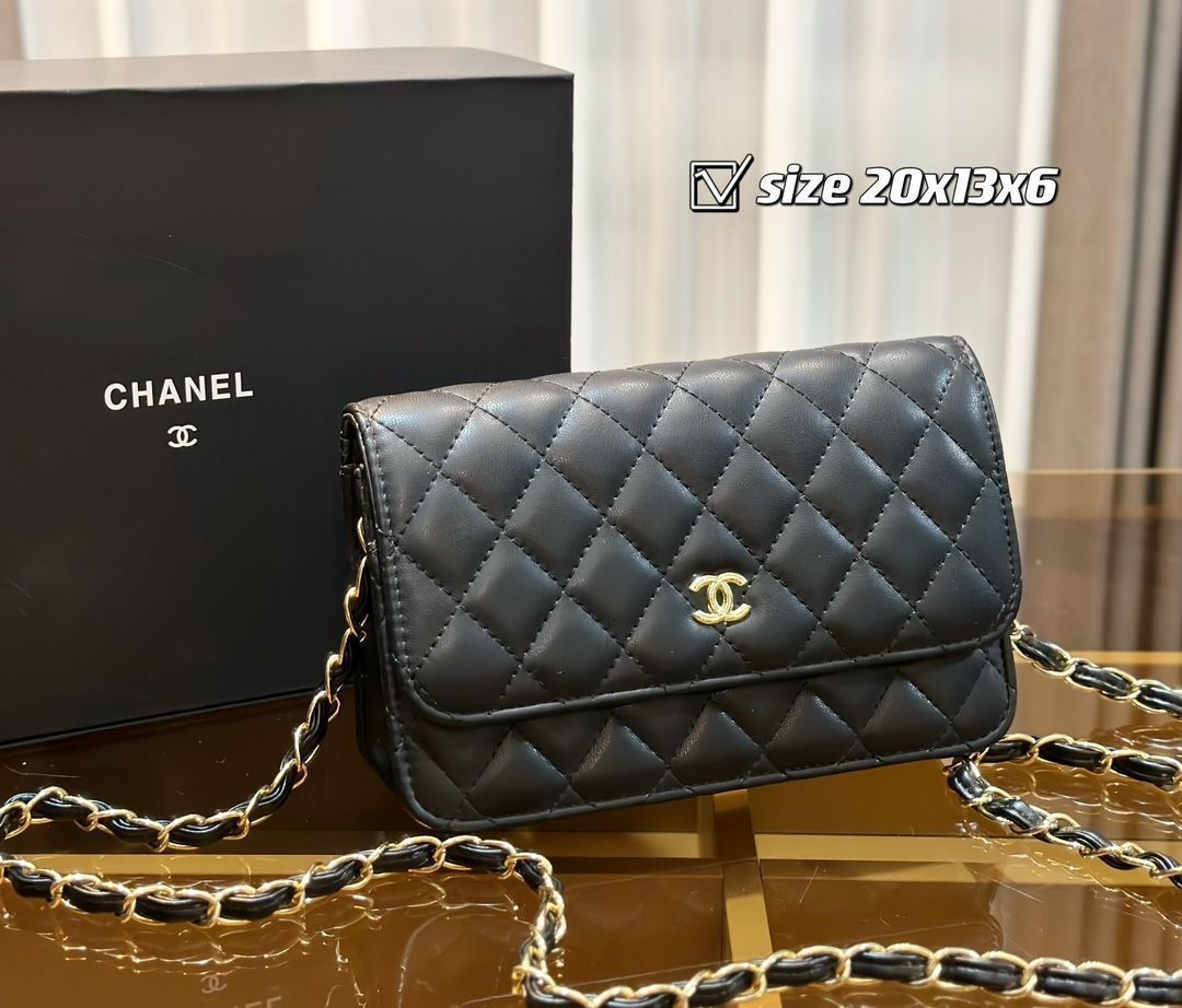 【すぐ届く☆★長財布も入る♪】シャネル ショルダーバッグ 楽天市場】CHANEL シャネル CHAIN WALLET BAG チェーン