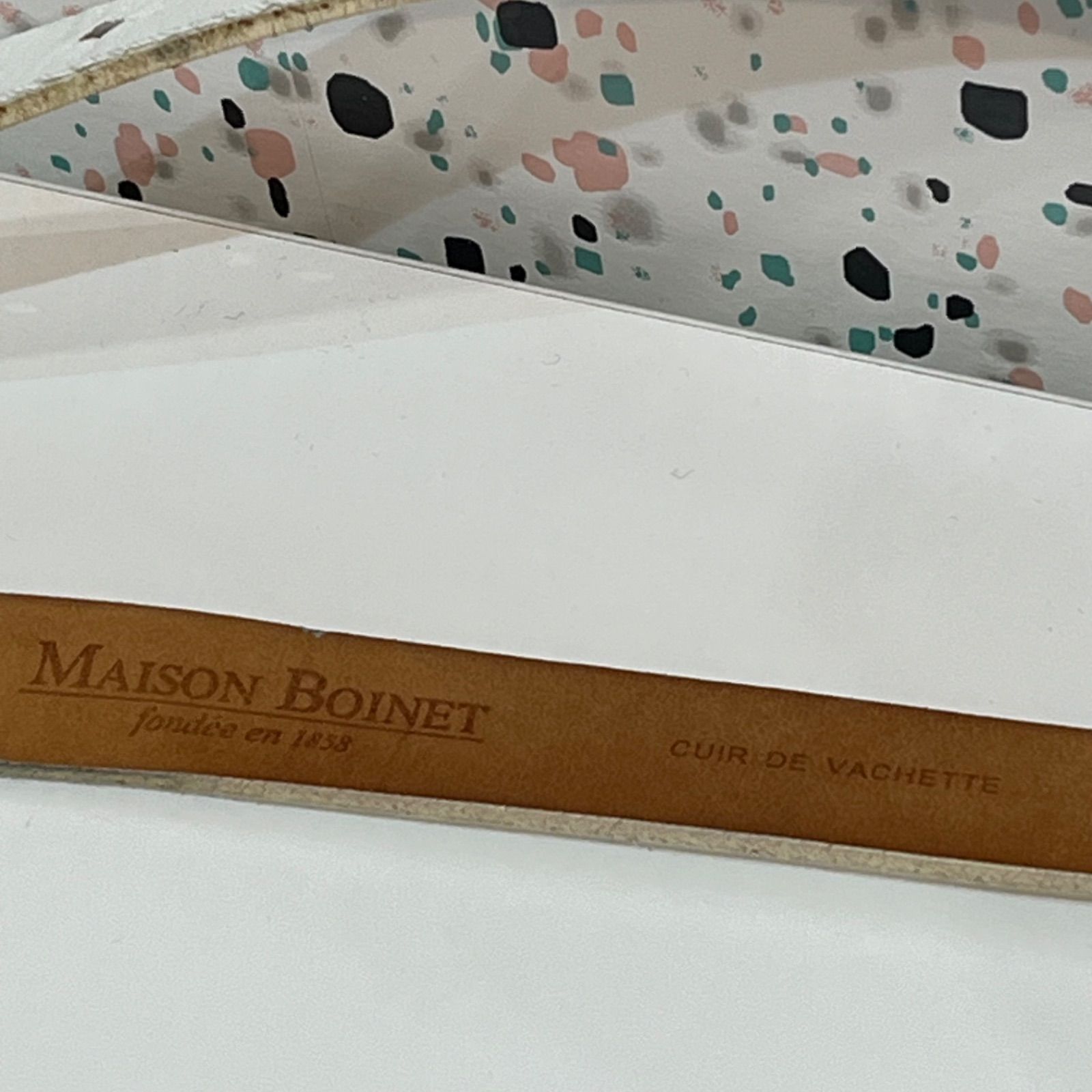 MAISON BOINET メゾンボワネ ベルト フランス製 80/32 - メルカリ