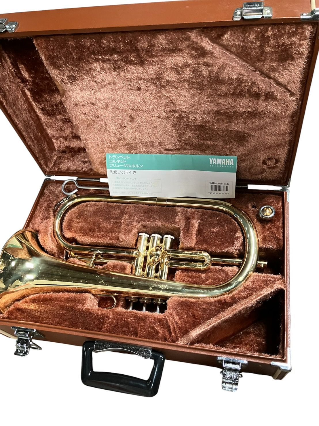 【激安大特価！】 YAMAHA ハードケース・マウスピース付き YFH2310 フリューゲルホルン 管楽器・吹奏楽器