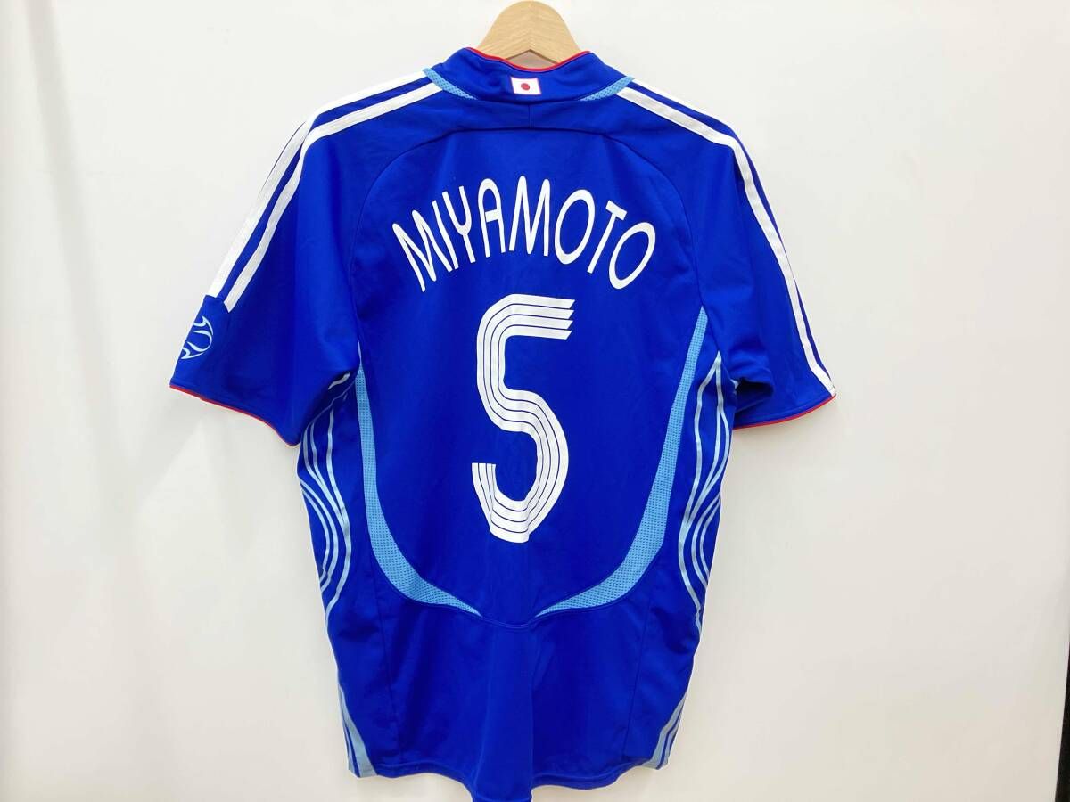 サッカー日本代表 2006年 ホームモデル #5 宮本恒靖選手 - メルカリ