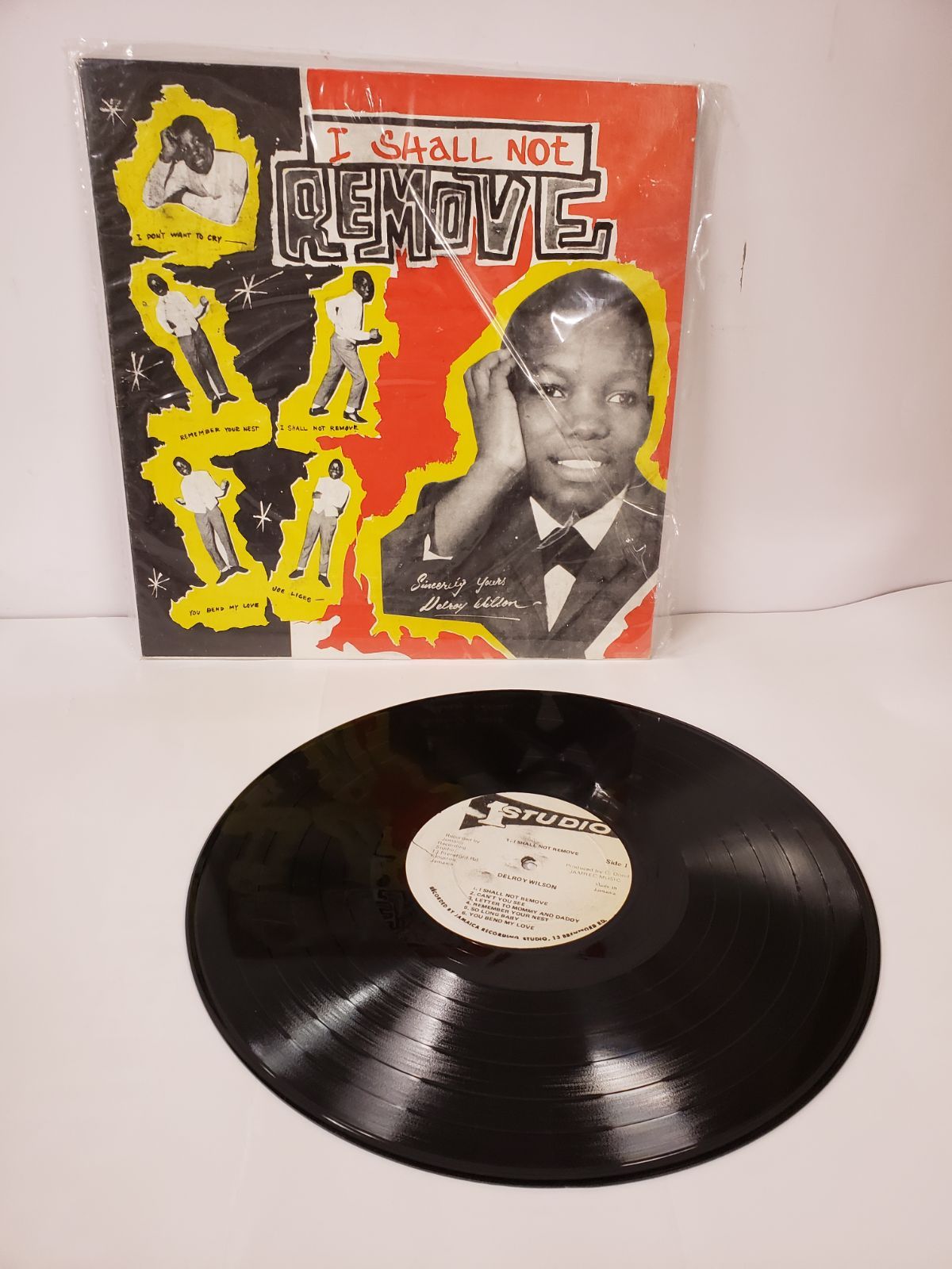 DELROY WILSON  “I SHALL NOT REMOVE “