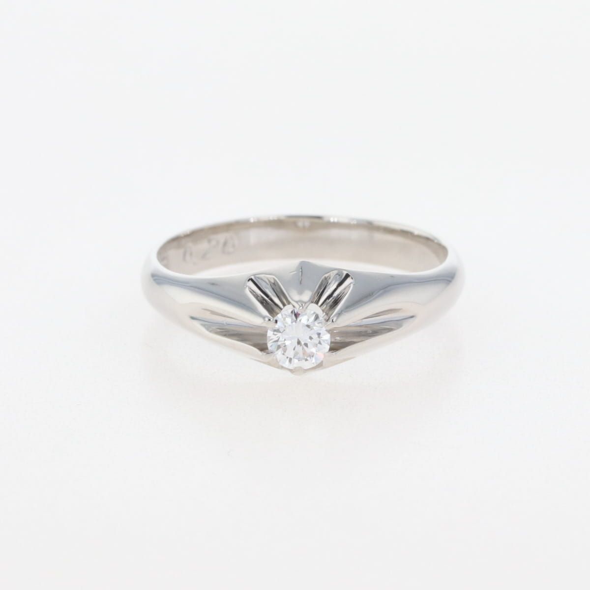 ダイヤモンド デザインリング プラチナ 指輪 リング 12号 Pt900 ダイヤモンド レディース