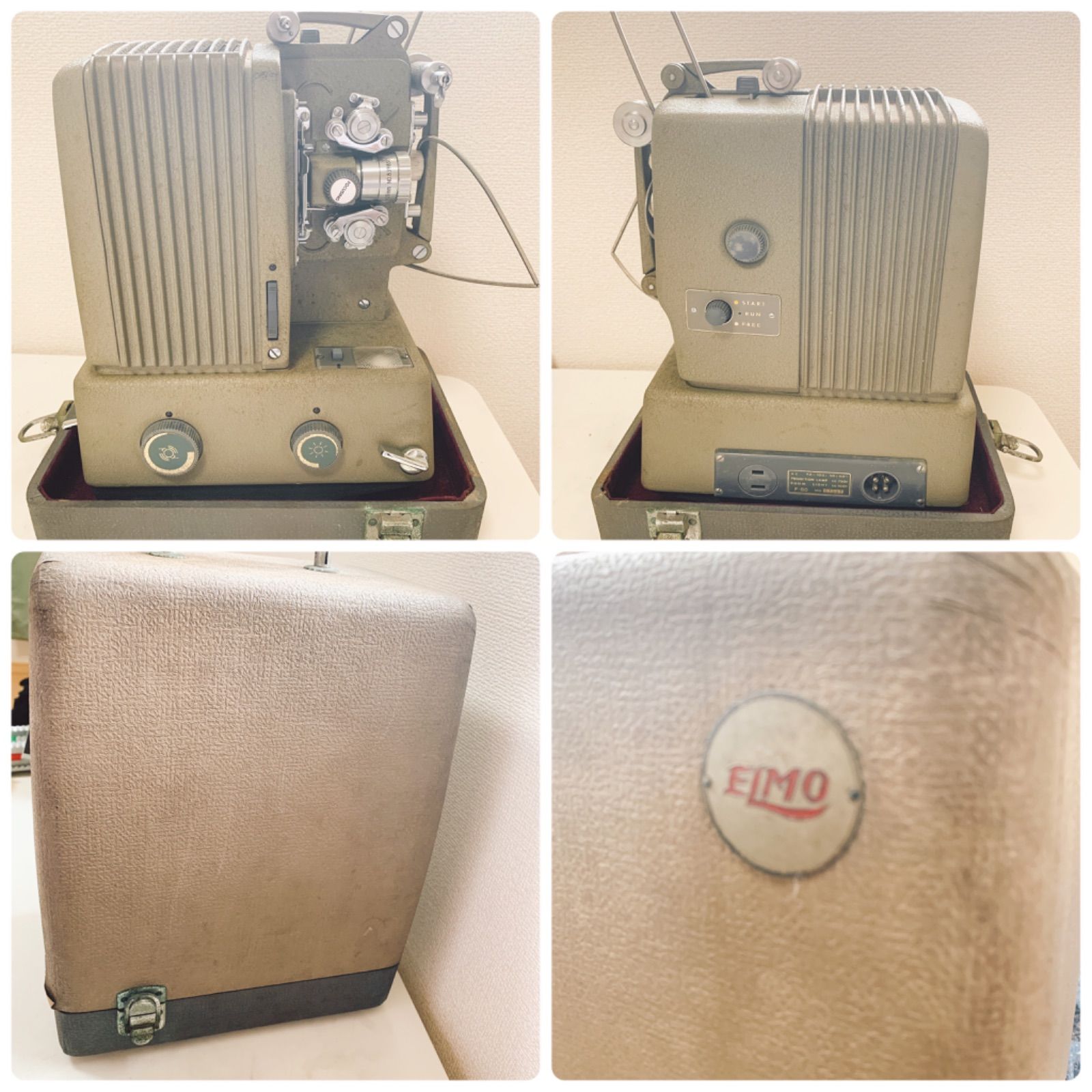 エルモ8ミリ映写機f80